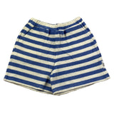 Dondup Bermuda aus Frottee mit blauen Streifen für Jungen