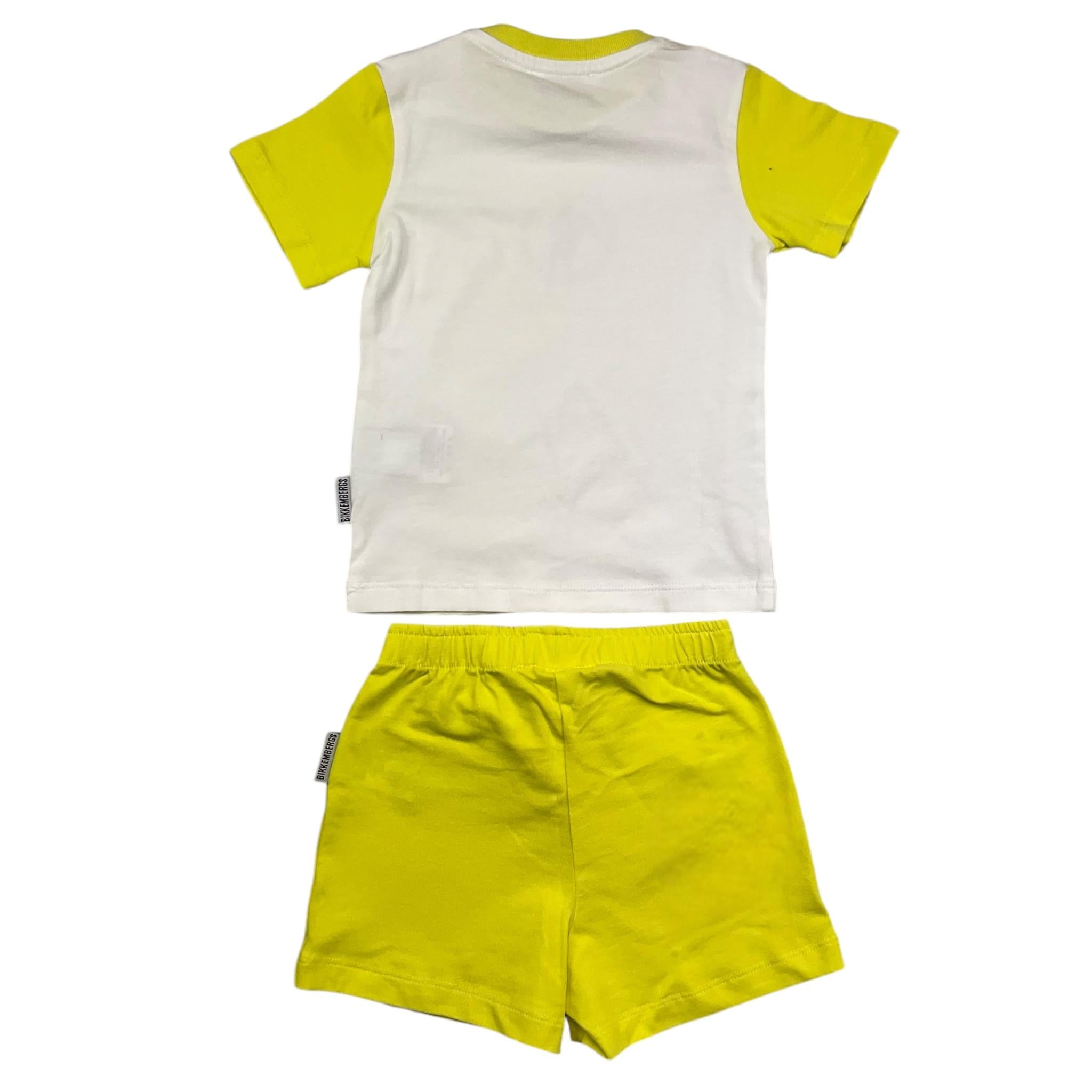 BiKKEMBERGS BK2176BIANCO/GIALLO