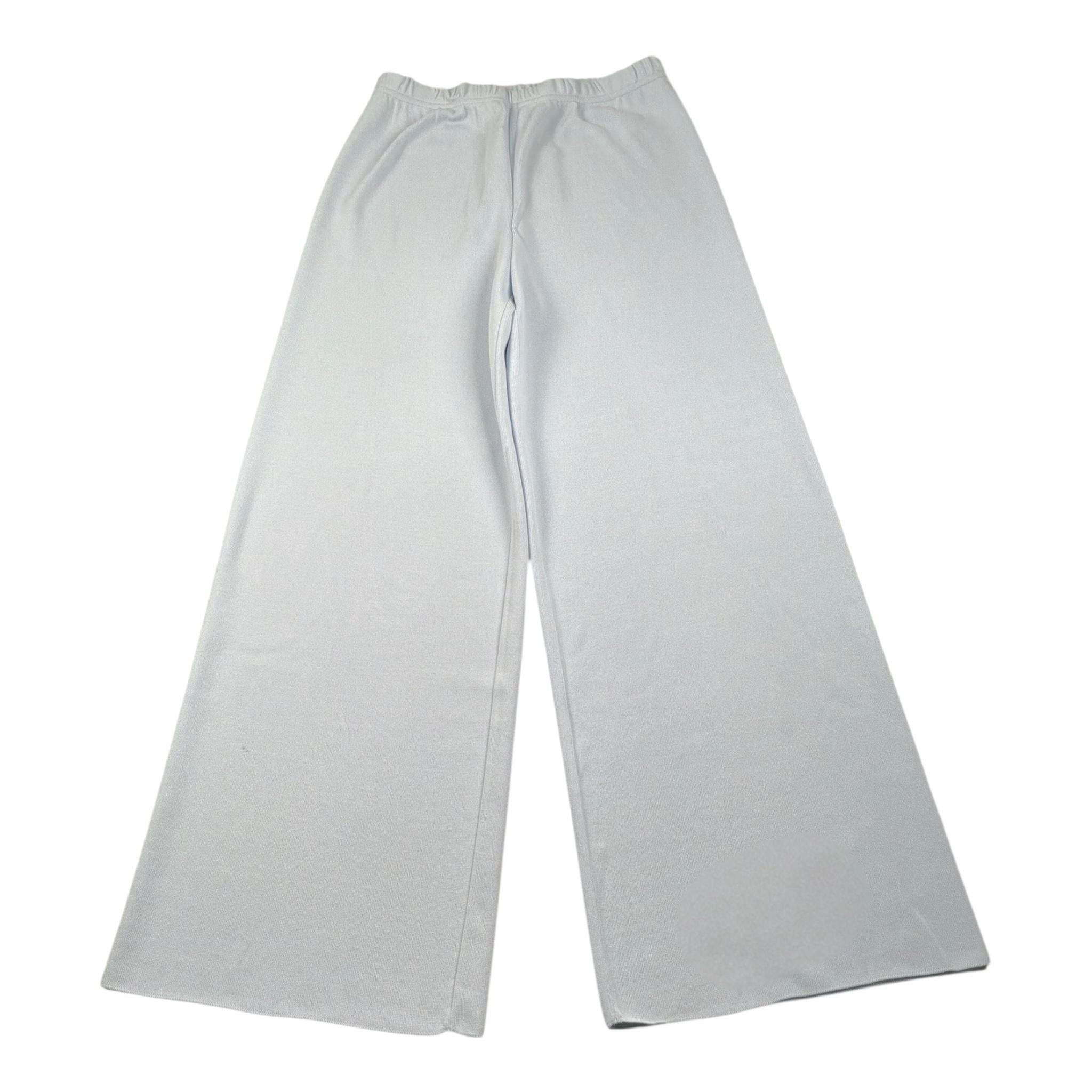 Nera 20.52 Pantalone Tinta Unita Modello A Palazzo per Bambina N15434 AZZURRO NERA 20.52 