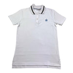 Bikkembergs Polo Mezza Manica Tinta Unita con Logo per Bambino BK2234 BIANCO BiKKEMBERGS 