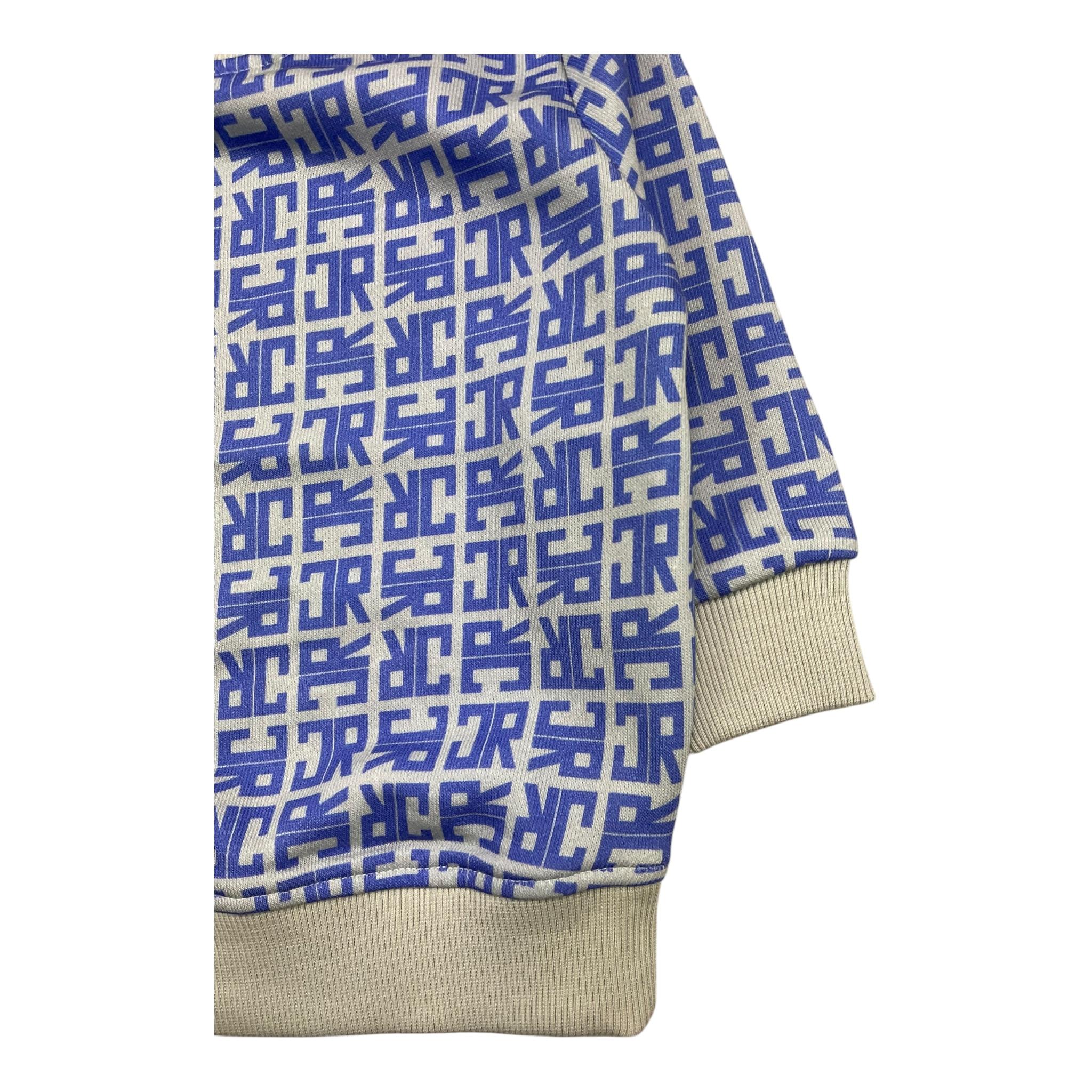 JOHN RICHMOND felpa chiusa girocollo fantasia logo Bianco per Neonato RIA25048FE BIANCO JOHN RICHMOND 