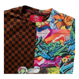 Sprayground T-Shirt Tinta Unita con Stampa E Fantasia per Bambino SPY1132 MARRONE SPRAYGROUND 