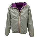 K-Way Giubbino Reversibile Bicolore per Bambina K41337W BEIGE/VIOLA K-WAY 