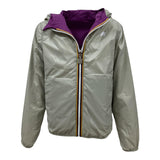 K-Way Giubbino Reversibile Bicolore per Bambina K41337W BEIGE/VIOLA K-WAY 