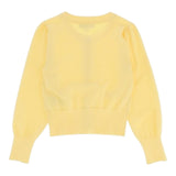 Angel'S Face Cardigan Tinta Unita con Fiocchi per Bambina NICOLETTE GIALLO ANGEL'S FACE 