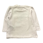 Guess Shirt Girocollo Tinta Unita con Stampa per Neonata K5RI08K6YW4 BIANCO GUESS 
