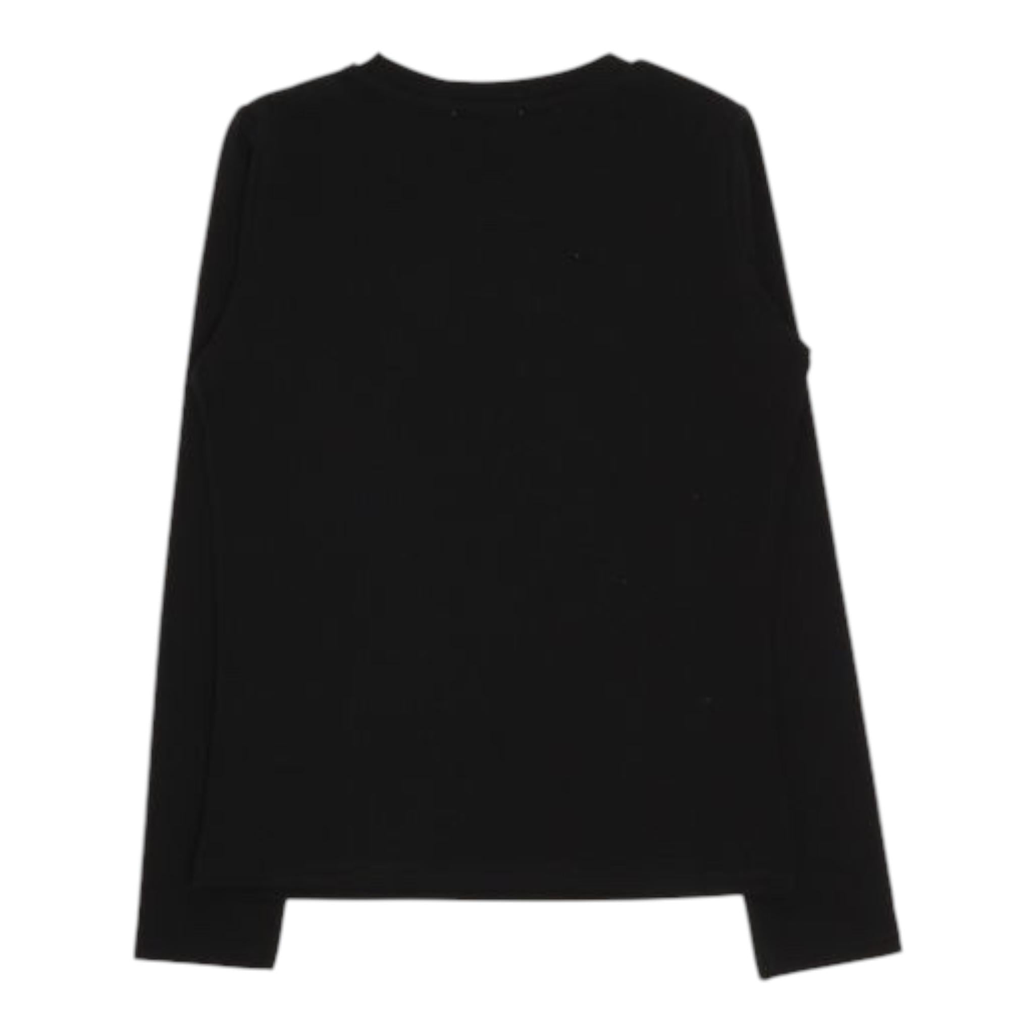 MICHAEL KORS shirt girocollo tinta unita con stampa Nero per Neonata R30138 NERO MICHAEL KORS 