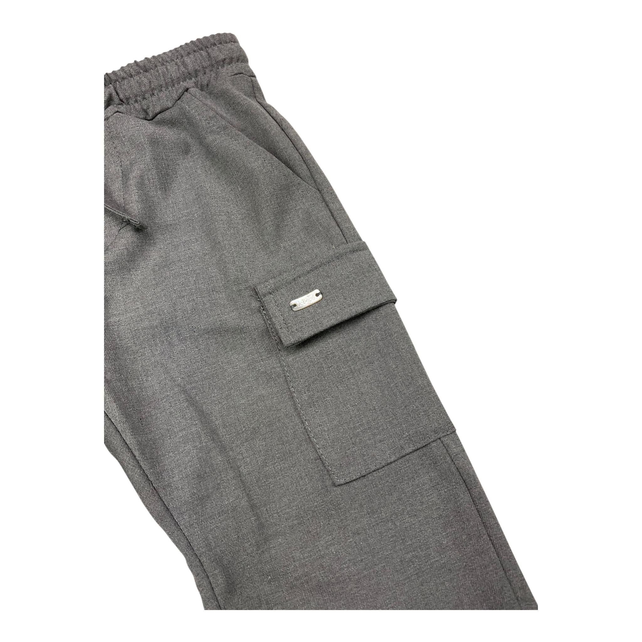 LE BEBE' pantalone tinta unita con elastico in vita Grigio per Neonato LBB5162 GRIGIO LE BEBE' 