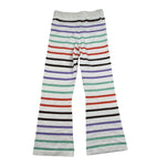 Just Cavalli Pantalone Modello Zampa Fantasia A Righe per Bambina JGP26087PA PANNA JUST CAVALLI 
