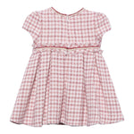 ABEL & LULA abito mezza manica bicolore con fantasia astratta Rosa per Neonata 5503N ROSA ABEL & LULA 