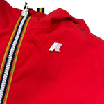K-Way Giubbino Tinta Unita con Zip E Cappuccio per Bambina K2148NWX ROSSO K-WAY 