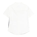 Fay Camicia Tinta Unita con Panciotto Incorporato Fantasia A Righe per Neonato FW5P41 BIANCO FAY 