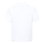 Boss Polo Mezza Manica Tinta Unita con Logo per Bambino J52017X BIANCO BOSS 