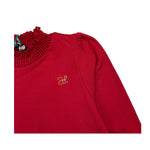 ABEL & LULA shirt tinta unita mezzo collo Rosso per Bambina 5672X ROSSO ABEL & LULA 