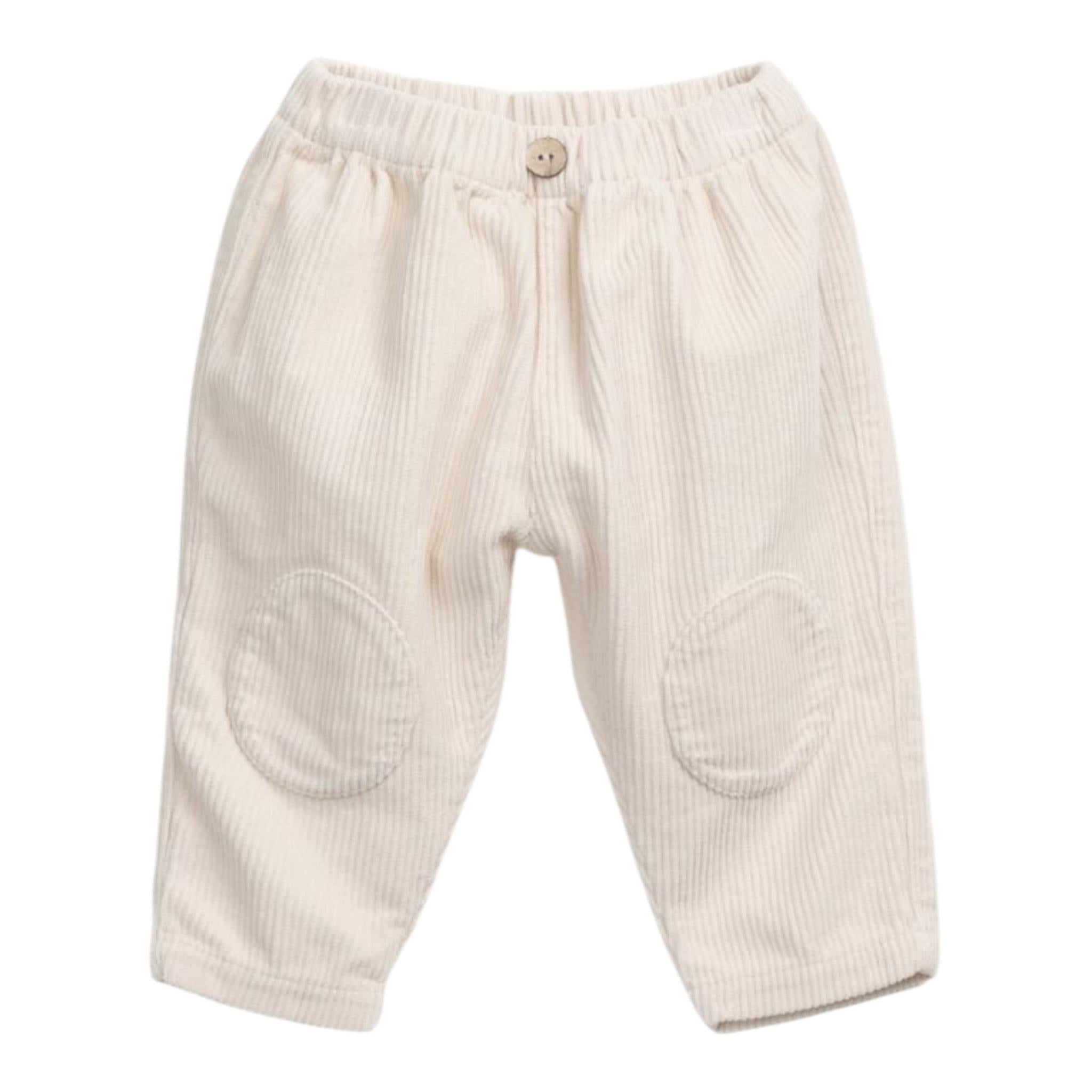 PLAY UP pantalone tinta unita con elastico in vita Beige per Neonato PA011AP11603N BEIGE PLAY UP 
