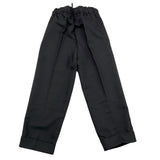 Numbers Pantalone Tinta Unita Con Elstico In Vita Nero Per Bambino