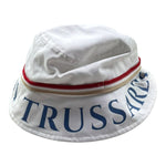 Trussardi Cappello Modello Pescatore con Stampa per Bambina TBP26025HA BIANCO TRUSSARDI 