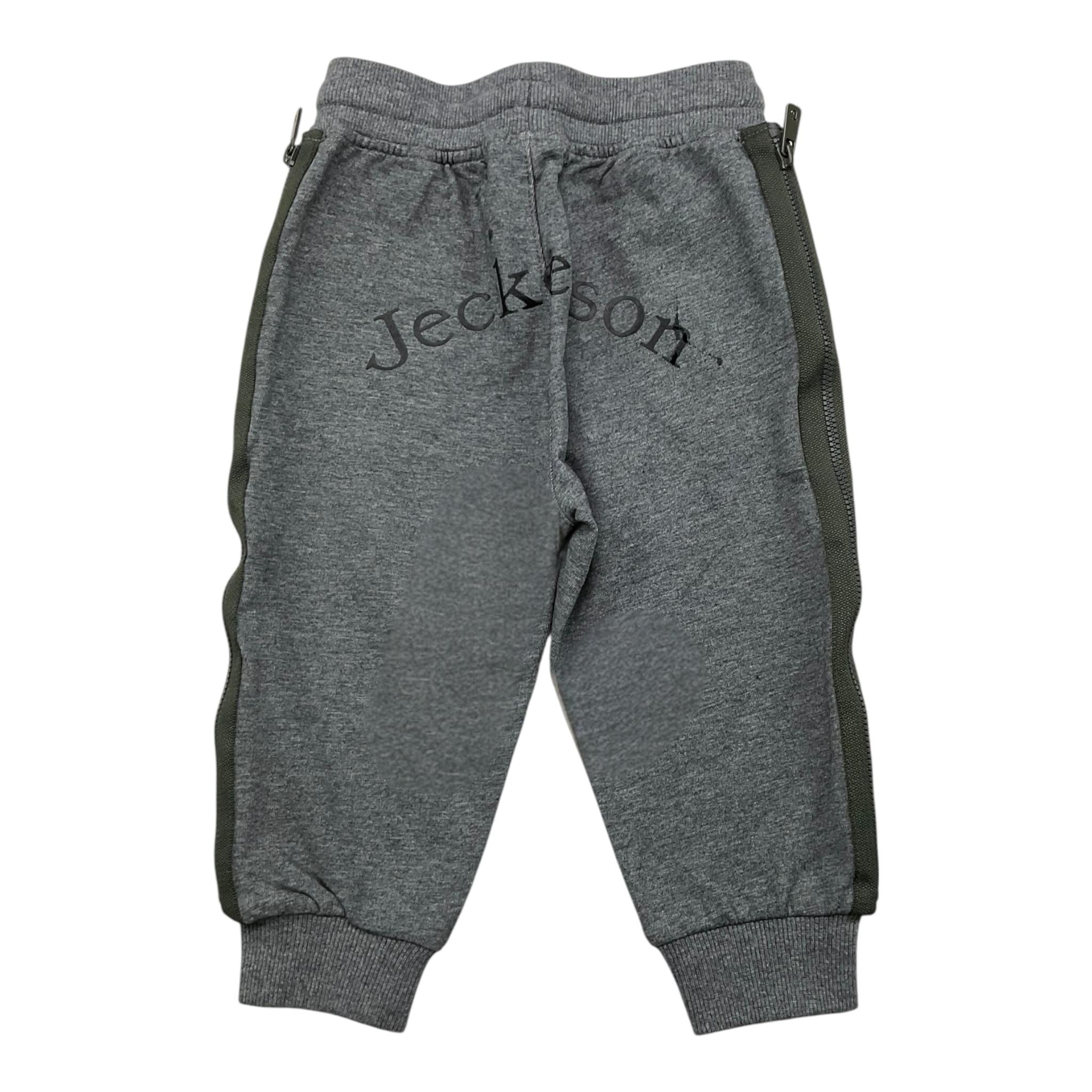 JECKERSON pantalone tinta unita con elastico in vita Grigio per Neonato PAN1216 GRIGIO JECKERSON 