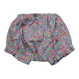 Laranjinha Coulotte Tunta Unita con Stampa Fiori per Neonata 92908V5864R65 BIANCO LARANJINHA 