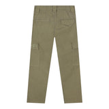 Lanvin Pantalone Tinta Unita Con Finta Cintura Verde Per Bambino