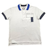 Yours Polo Mezza Manica Tinta Unita Con Profili In Contrasto Bianco Per Bambino