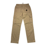 Refrigiwear Pantalone Tinta Unita Con Elastico In Vita Modello Cargo Beige Per Bambino