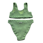 Saint Barth Costume 2 Pezzi Fascia-Mutandina per Bambina BAKER VERDE SAINT BARTH 