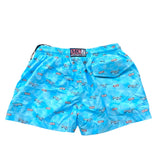 Saint Barth Costume Modello Boxer Tinta Unita con Stampa per Bambino 01058L AZZURRO SAINT BARTH 
