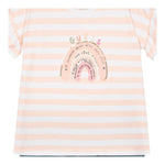 Guess Completo 2 Pezzi Gonna In Denim-T-Shirt per Neonata K3GG01K6YW0 BIANCO GUESS 