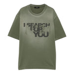N°21 T-Shirt Tinta Unita Girocollo con Stampa per Bambino N2103J VERDE N°21 