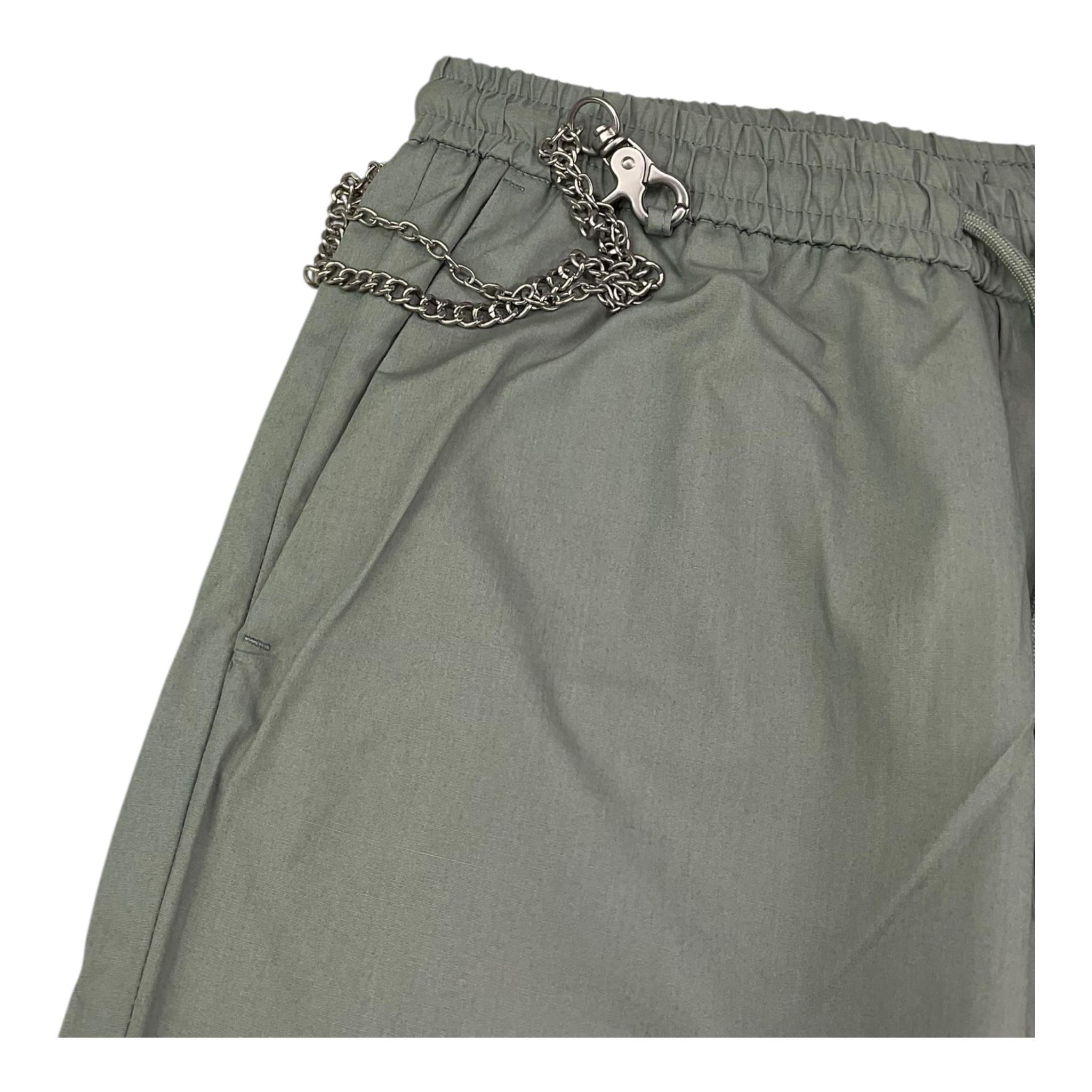 Antony Morato Pantalone Tinta Unita con Elastico In Vita per Bambino MRTR00240 VERDE ANTONY MORATO 