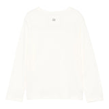 DOU DOU t-shirt girocollo tinta unita cn stampa in contrasto Panna per Bambino DV8P00X PANNA DOU DOU 