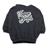 NAICE abito tinta unita modello felpa con stampa Nero per Bambina 27219 NERO NAICE 