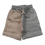 Le Bebe' Bermuda Bicolore con Fantasia A Righe Beige per Neonato LBB3646 BEIGE LE BEBE' 