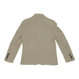 Never Too Complete Einfarbige Jacke-Beige Hose für Jungen