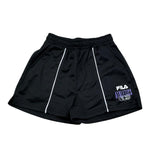 Fila Short Tinta Unita con Logo per Bambina FAT0637 NERO FILA 