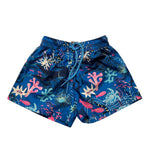 Island Coco Costume Tinta Unita con Stampa Fantasia per Bambino ICJ9500 BLU ISLAND COCO 