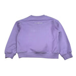 John Richmond Felpa Chiusa Girocollo Tinta Unita con Stampe per Bambina RGP26002FE LILLA JOHN RICHMOND 