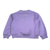 John Richmond Felpa Chiusa Girocollo Tinta Unita con Stampe per Bambina RGP26002FE LILLA JOHN RICHMOND 