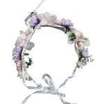 Les Gamins Cerchietto Tinta Unita con Applicazioni per Bambina 023026 BIANCO LES GAMINS 