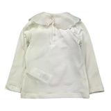 LE BEBE' shirt tinta unita con colletto Bianco per Neonata LBG6012 BIANCO LE BEBE' 