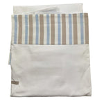 Ninnaoh Coperta Tinta Unita con Stampa per Neonato E25COP201 BIANCO NINNAOH 