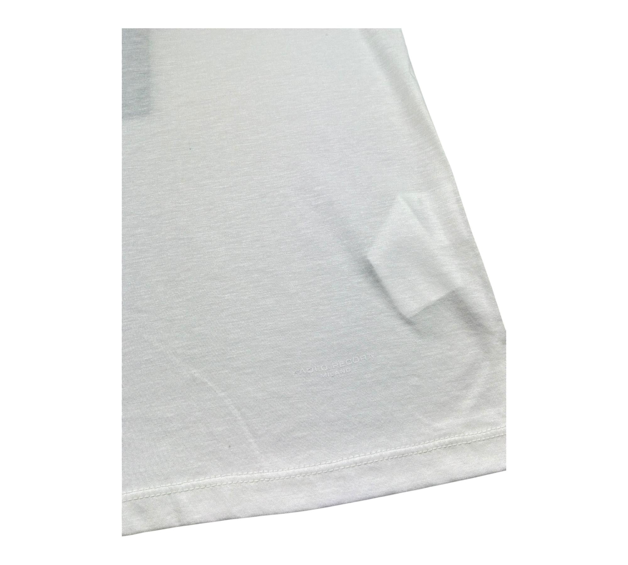 Paolo Pecora T-Shirt Tinta Unita con Cappuccio per Bambino PP4248 BIANCO PAOLO PECORA 