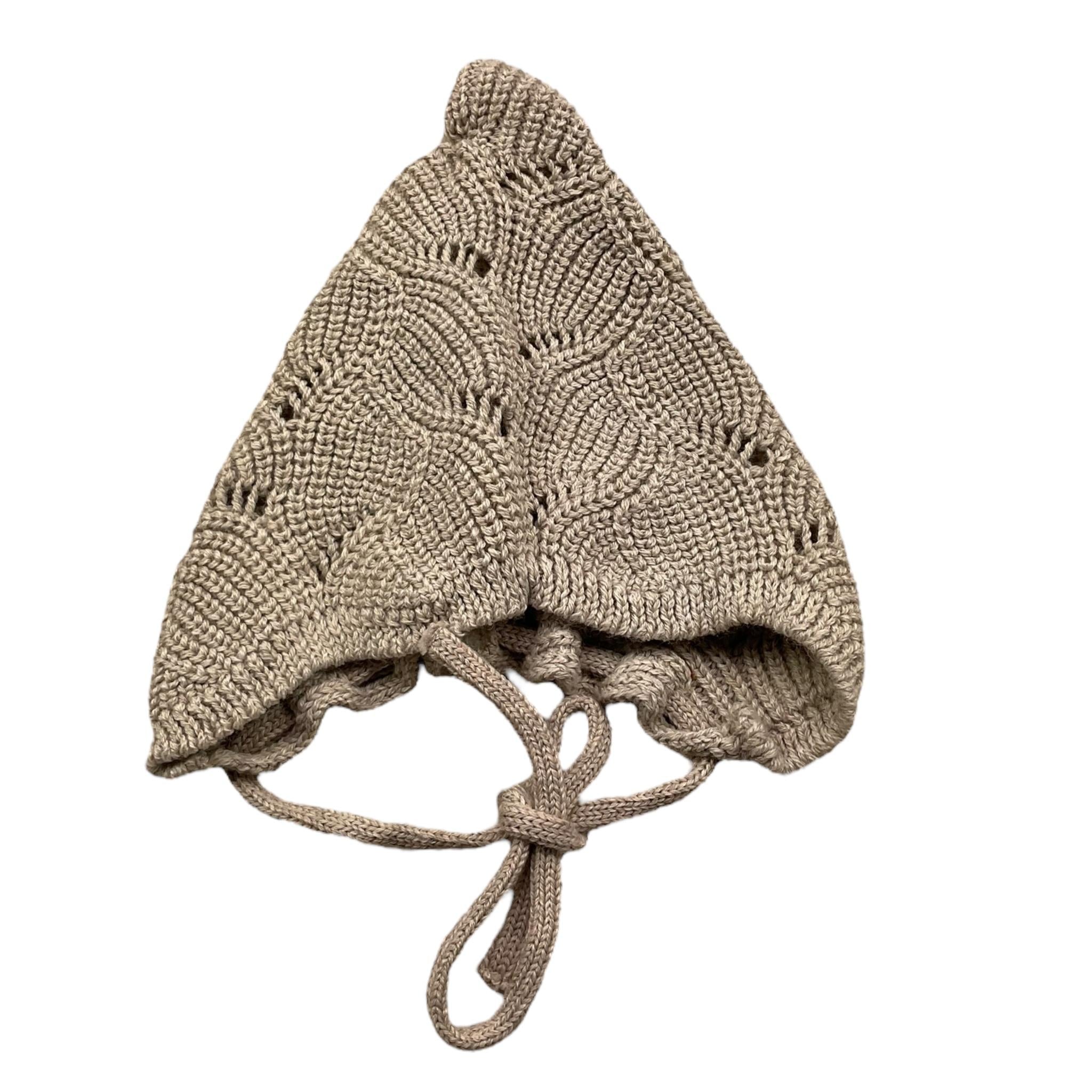 CND cappello tinta unita con trafori Fango per Neonato 918793 FANGO CND 