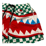 Saint Barth Costume Stampa Fantasia per Bambino HAITI BIANCO/VERDE SAINT BARTH 