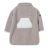 IL GUFO abito manica lunga tinta unita con cappuccio Grigio per Neonata A24VL591M0108N GRIGIO IL GUFO 