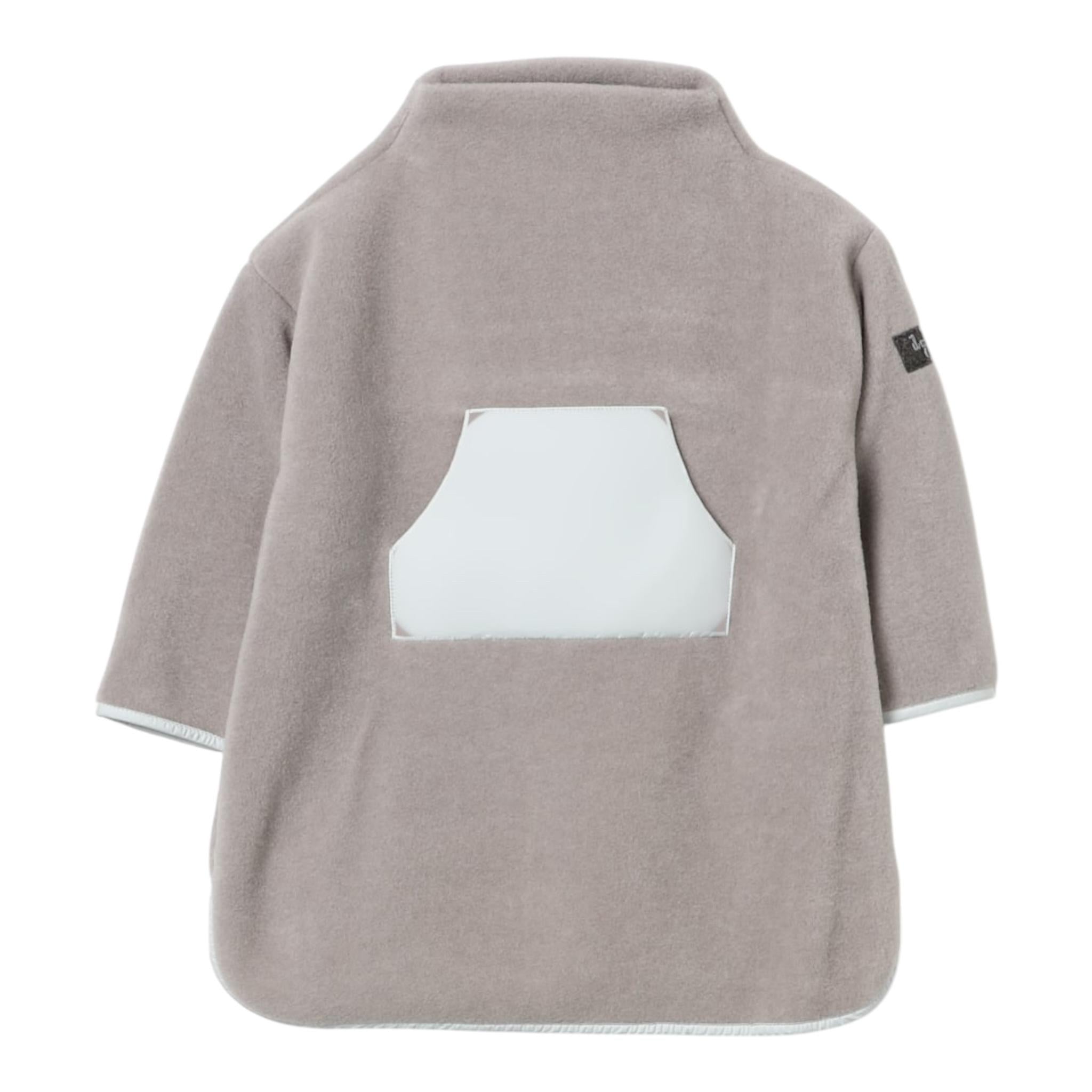 IL GUFO abito manica lunga tinta unita con cappuccio Grigio per Neonata A24VL591M0108N GRIGIO IL GUFO 