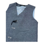 Manuel & Frank Gilet Tinta Unita per Bambino MF5105B AZZURRO MANUEL & FRANK 