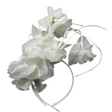 Les Gamins Cerchietto Tinta Unita con Applicazioni per Bambina 707022 PANNA LES GAMINS 