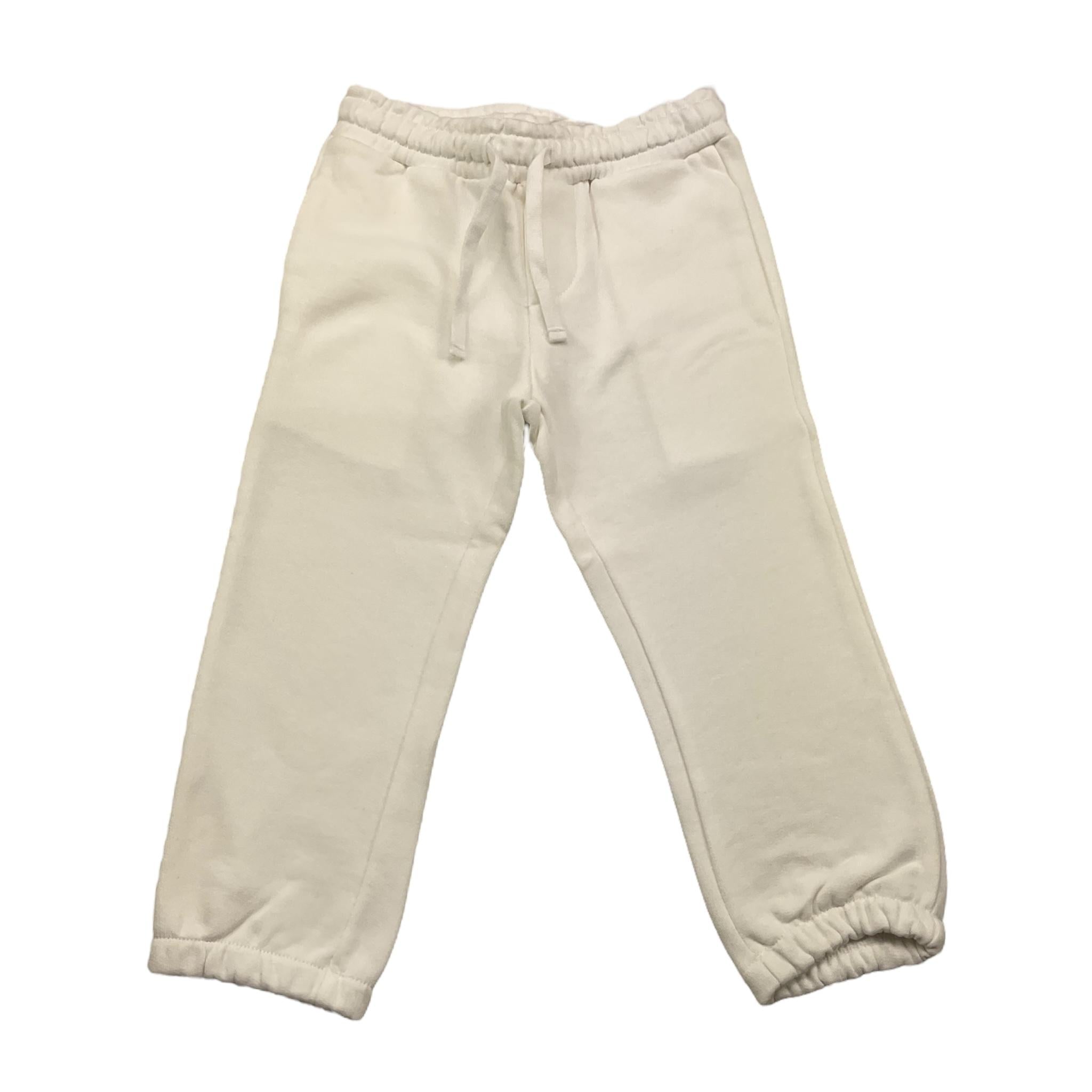 LA STUPENDERIA pantalone tuta tinta unita Bianco per Neonato UEM0407X BIANCO LA STUPENDERIA 